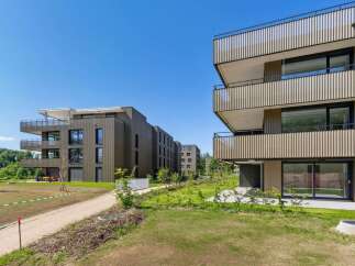 Discover modern living in this new construction featuring sleek, contemporary architecture and spacious balconies perfect for enjoying the outdoors.