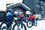 Experience the ultimate winter adventure with a fat biking tour in a snowy landscape, perfect for exploring scenic trails.