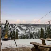 Experience the ultimate winter retreat with this stunning mountain view property.