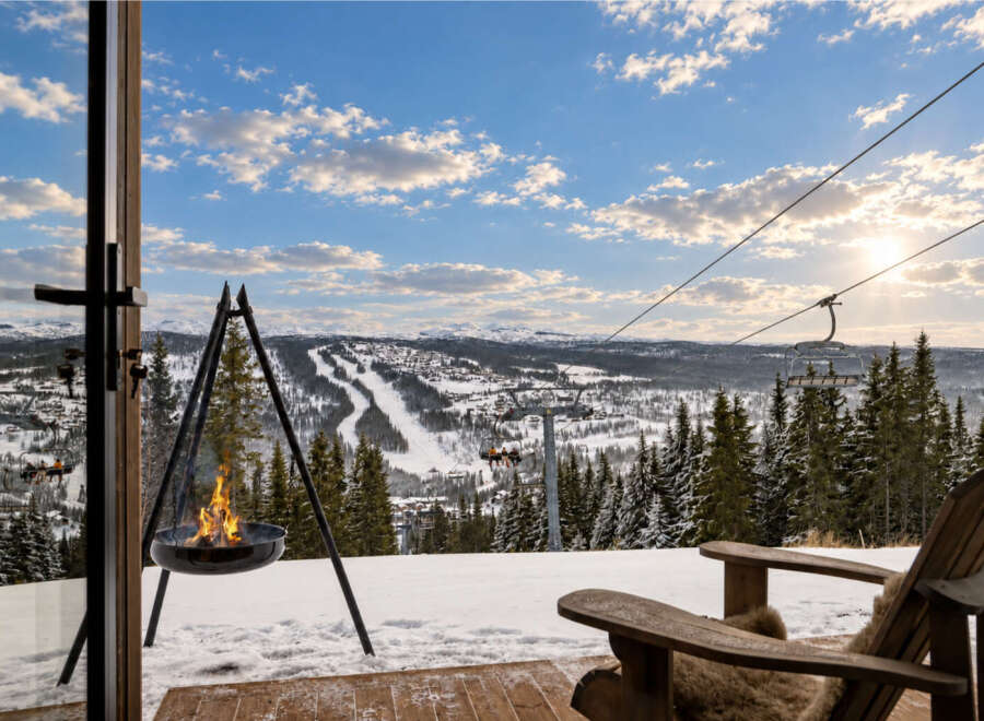 Experience the ultimate winter retreat with this stunning mountain view property.