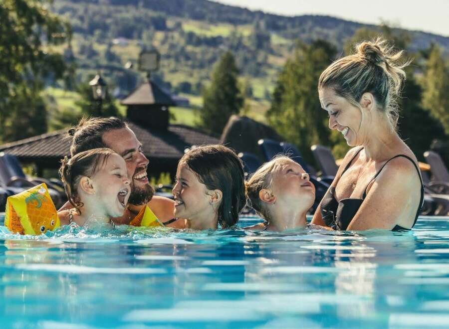 Experience ultimate family fun in this stunning poolside oasis, perfect for creating lasting memories.