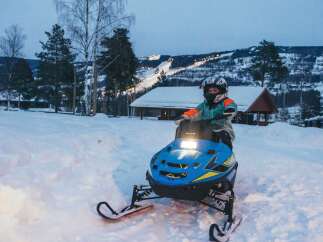 Experience the thrill of winter with this unique property offering direct access to snowmobile trails.