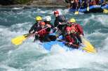 Experience the thrill of whitewater rafting with this exciting adventure! Navigate turbulent rapids and enjoy breathtaking natural scenery from the comfort of a sturdy raft.