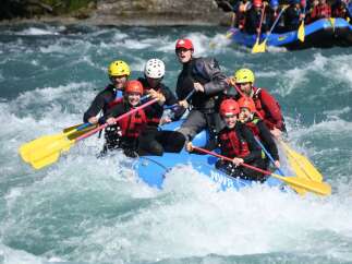 Experience the thrill of whitewater rafting with this exciting adventure! Navigate turbulent rapids and enjoy breathtaking natural scenery from the comfort of a sturdy raft.