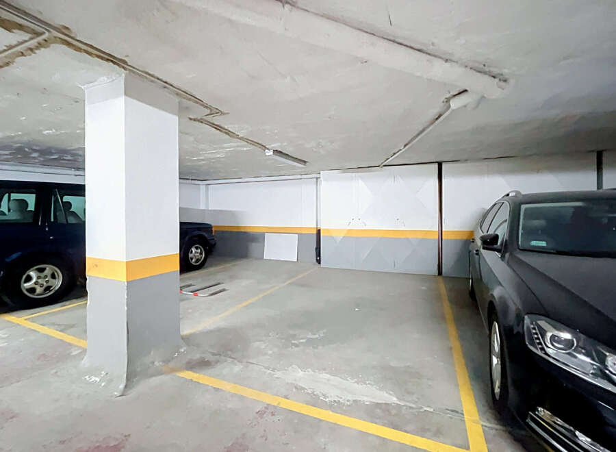 Secure your vehicle in this spacious underground parking garage.