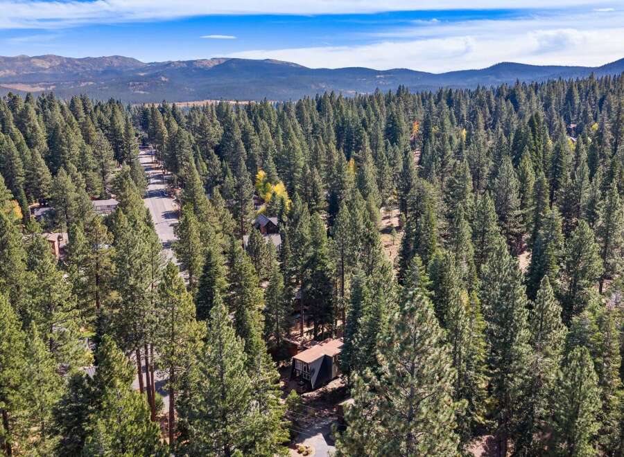 Discover this charming home nestled within a dense forest of mature pine trees, offering unparalleled privacy and a serene natural setting.