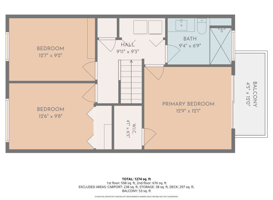 Discover this spacious 1274 sq.