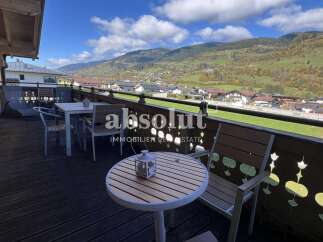 Enjoy breathtaking mountain views from this charming balcony, perfect for morning coffee or evening relaxation.