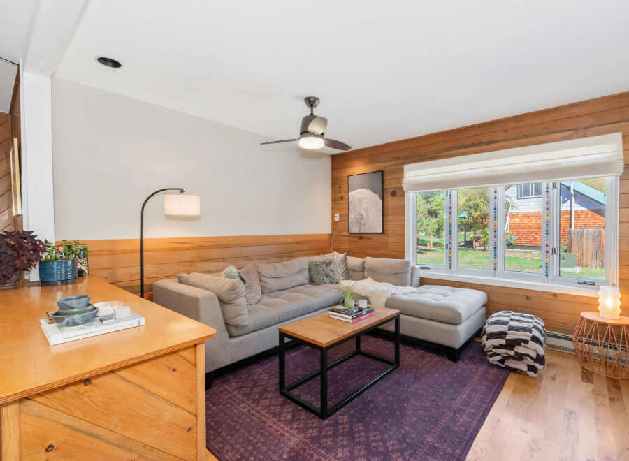 Step into this inviting living room, featuring a spacious sectional sofa perfect for relaxation and entertainment.