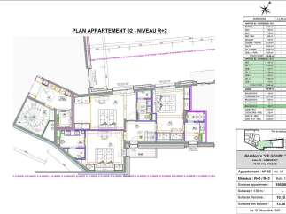 Discover this spacious apartment on levels R+2 and R+3, offering a total living area of 195.