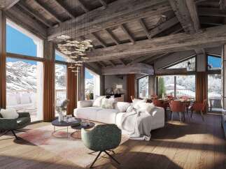 Apartment for sale in Val D Isere with 3 Bedrooms and Ski in