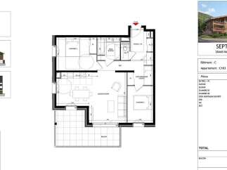 Discover this charming T3 BIS apartment in the Septentrion residence, located on Grand Rue in Samoëns.