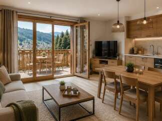 Apartment for sale in La Clusaz with 2 Beds and Ski in