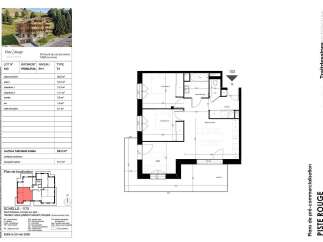 Discover this charming T3 apartment in Piste Rouge, located at 575 route du col des oravis in La Clusaz.