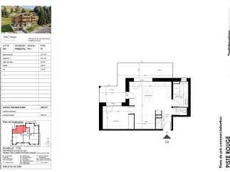 Discover this charming T2 apartment in La Clusaz, offering a spacious 27.