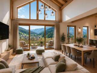 Apartment for sale in La Clusaz with 4 Bedrooms and Ski in