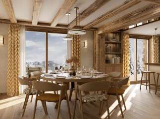Apartment for sale in Megeve with 3 Bedrooms and Ski in/Ski out