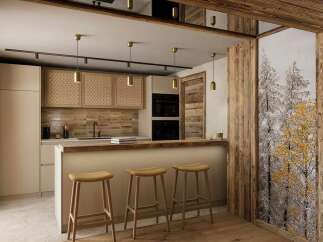 Apartment for sale in Megeve with 3 Bedrooms and Ski in/Ski out