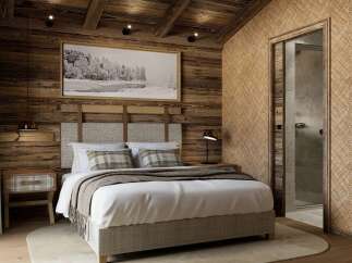 Apartment in Megeve with 3 Beds and Ski in/Ski out