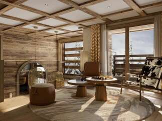 Apartment for sale in Megeve with 3 Beds and Ski in/Ski out