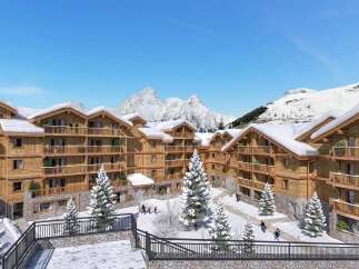 Apartment for sale in Les Deux Alpes with 2 Bedrooms and Ski in/Ski out