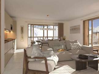 Apartment for sale in Les Deux Alpes with 2 Beds and Ski in/Ski out