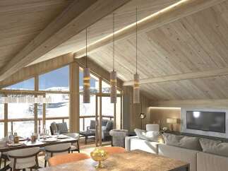 Apartment in Les Deux Alpes with 4 Beds and Ski in/Ski out