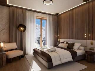 Apartment in Tignes with 1 Bedroom and Ski in/Ski out