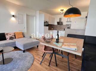 Modern 1-bedroom apartment with a small garden in the center of Kaprun