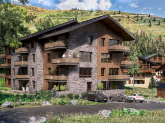 Apartment in Les Deux-Alpes with 1 Bedroom