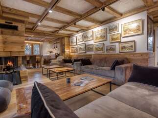 Experience rustic charm and modern comfort in this beautifully appointed living space.