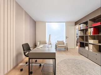 Discover this modern office space designed for productivity and style.
