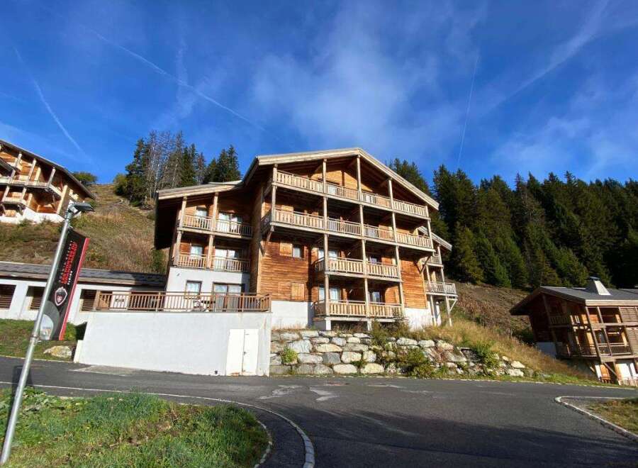 Experience luxury mountain living in this stunning wooden chalet, nestled amidst the breathtaking scenery of the Alps.