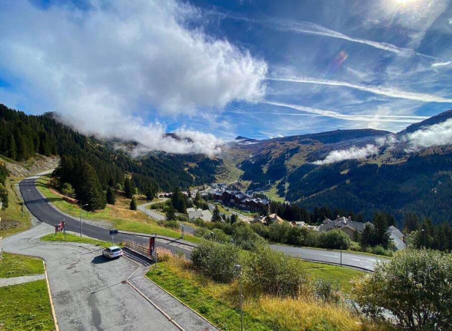 Discover this stunning mountain property offering breathtaking panoramic views of the Alps.