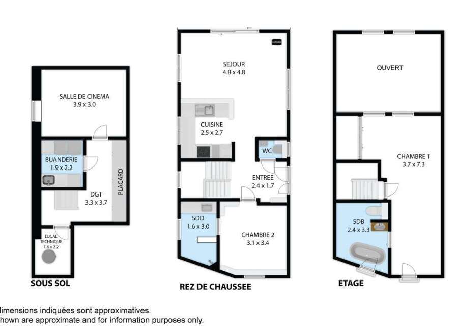 Discover this spacious property featuring a dedicated cinema room, a convenient laundry area, and a technical room on the lower level.