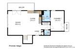 Discover this charming first-floor apartment featuring a spacious living room (8.