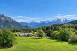 Nestled amidst the breathtaking beauty of the Alps, this property offers a serene escape with stunning mountain views.