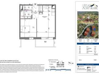 Discover this charming T3 apartment on the ground floor (RDJ) of the B02 residence, offering a spacious 68.