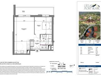 Discover this charming T2 apartment on the R+2 level, offering 46.