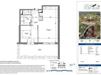 Discover this charming 3-bedroom apartment in the 'L'Eclat du Mont Blanc' residence, offering a spacious 26.