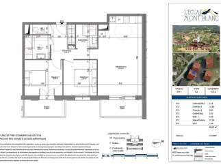 Discover this charming T2 apartment on the ground floor (RDJ) of the 'L'Eclat du Mont Blanc' residence.