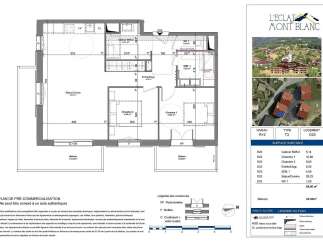 Discover this charming 3-bedroom apartment in the 'L'Eclat du Mont Blanc' residence, offering a spacious 26.