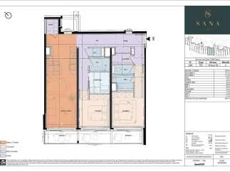 Discover this spacious T3 apartment in Tignes, offering a generous 76.