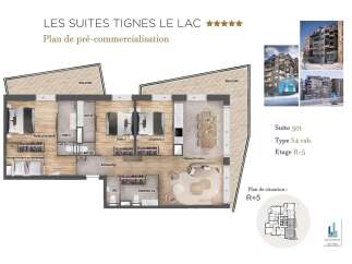 Discover Suite 501, a luxurious Type S4 cabin located on the R+5 floor, offering a premium living experience.