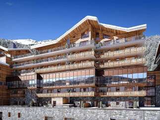 Apartment in Courchevel with 1 Bedroom and Ski in/Ski out