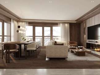 Apartment in Val D Isere with 3 Beds