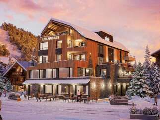 Experience the ultimate mountain getaway at Les Airelles, a stunning ski resort property nestled amidst snow-covered peaks and evergreen forests.