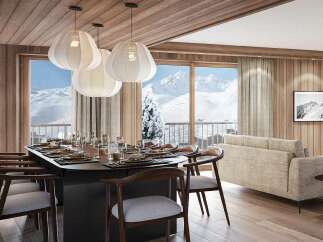 Apartment in Tignes with 5 Bedrooms