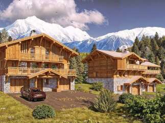 Chalet in Les Gets with 3 Beds