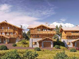 Chalet in Les Gets with 3 Beds